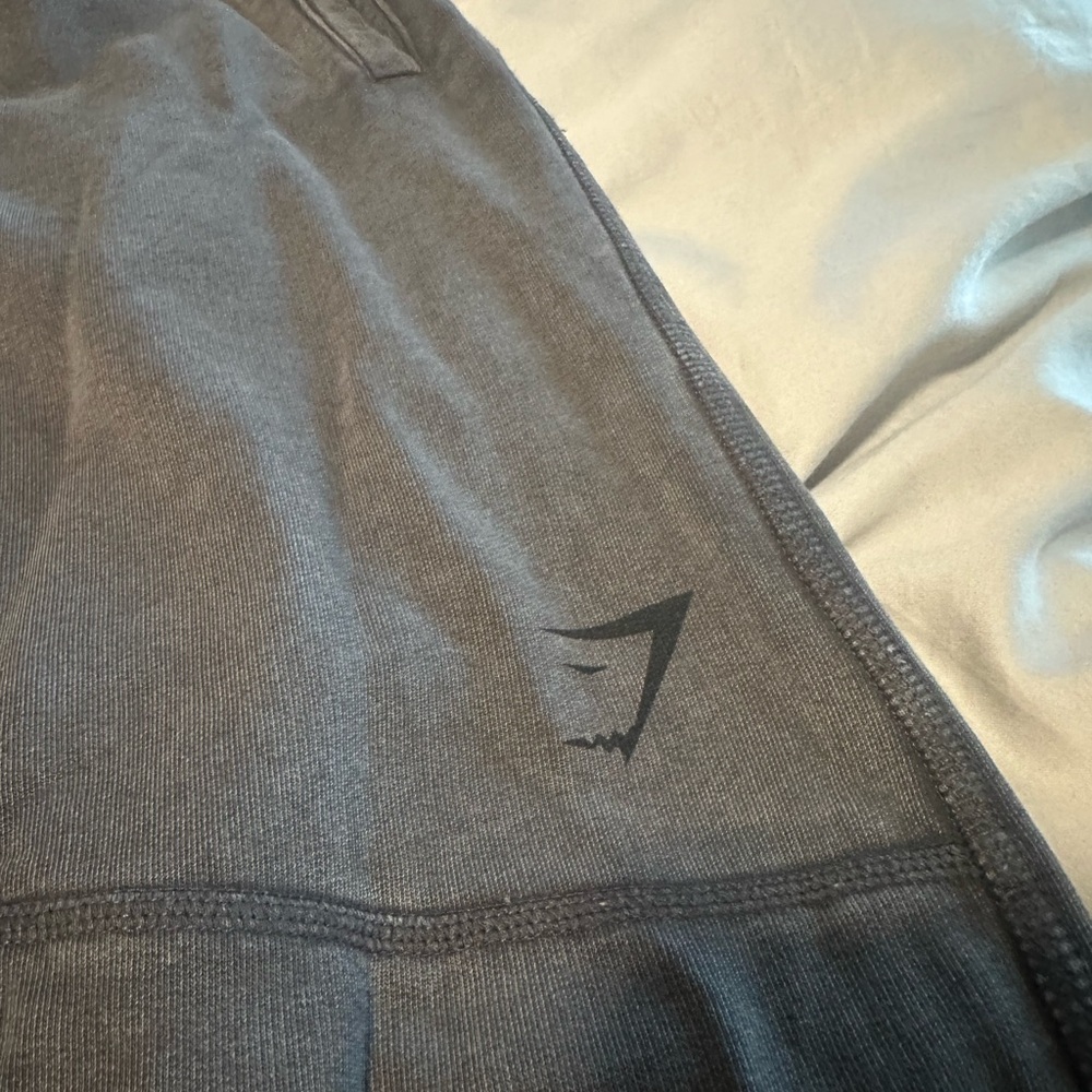 Mens Gymshark Heritage Washed Sweatpants Joggers - Onyx Grey Size Medium - Picture 6 of 9